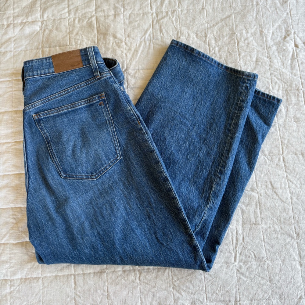 Madewell Curvy Perfect Vintage Wide Leg Crop Jean